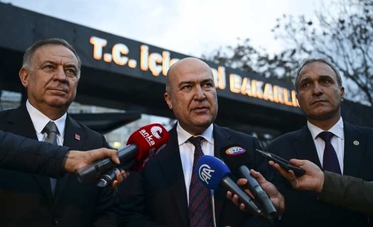 CHP heyeti İçişleri Bakanı Mustafa Çiftçi ile görüşme yaptı