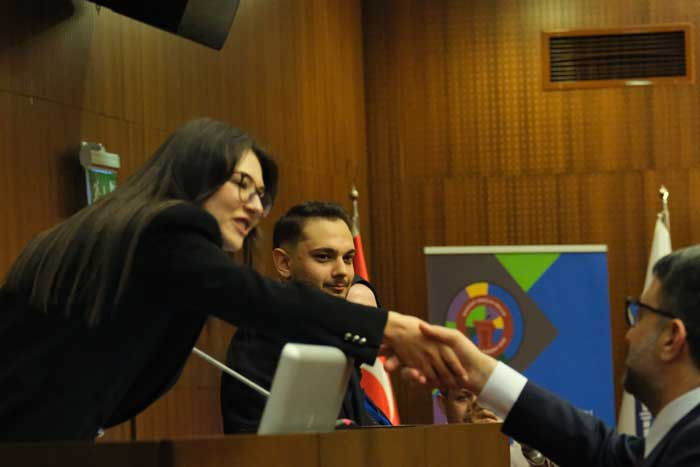 AKK Başkanı Yılmaz, Model Başkent ABB Meclis Simülasyonu'na katıldı