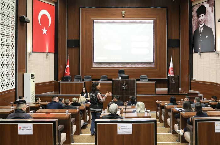 Keçiören Belediyesi özel güvenlik personeline Narko Kaan eğitimi!