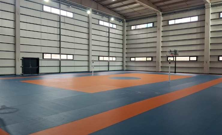 Beypazarı'nda yeni spor salonunun yapımında sona yaklaşıldı