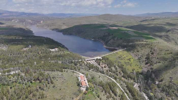 Ankara&rsquo;da yağışlar ve eriyen kar suları &Ccedil;ubuk-1 ve &Ccedil;ubuk-2 barajlarına can suyu oldu