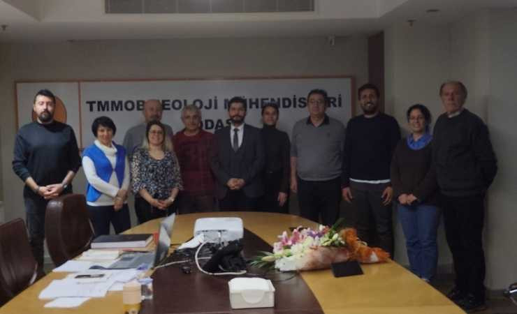TMMOB Jeoloji Mühendisleri Odası’nda görev değişimi: 31. Dönem Genel Başkanı Düzgün Esina - Resim : 2