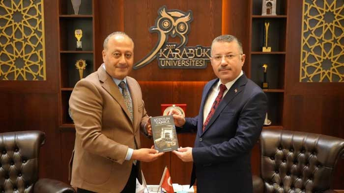 BİK Ankara Bölge Müdürü Çelik, Rektör Kırışık’ı ziyaret etti