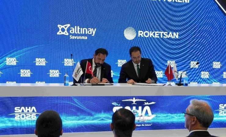 ROKETSAN ve Altınay Savunma Teknolojileri arasında iş birliği anlaşması yapıldı