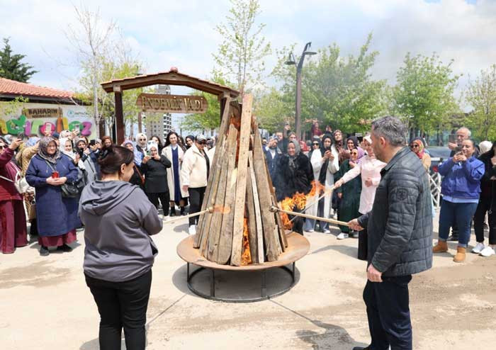 Pursaklar Belediyesi Hanımevleri, Endemik Vadi'de Hıdırellezi kutladı!