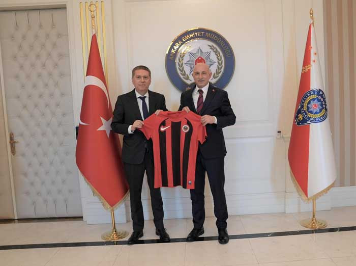 Natura Dünyası Gençlerbirliği’nden Ankara İl Emniyet Müdürü Maksut Yüksek’e 'Hayırlı Olsun' Ziyareti