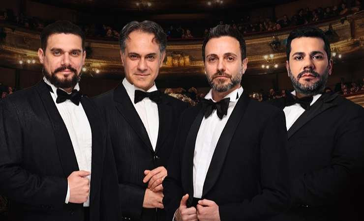 "The Four Italian Tenors" topluluğu CSO Ada Ankara'da sahne alacak