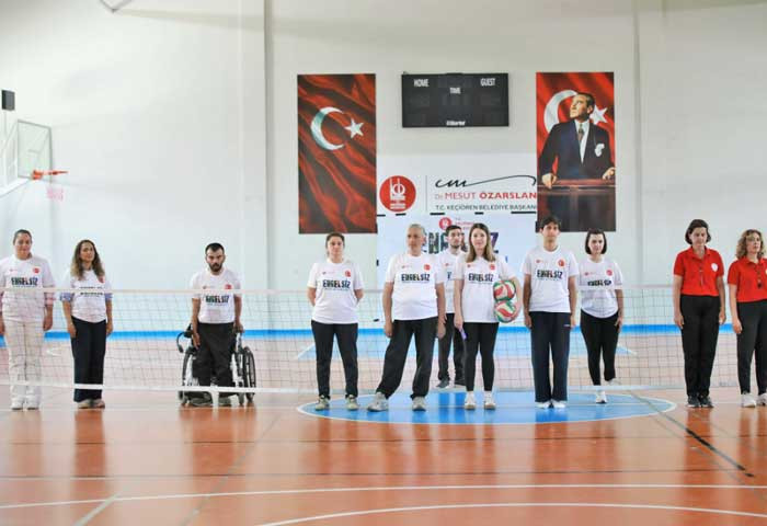 Keçiören Belediyesi Engelsiz Spor Oyunları para atletizm ve oturarak voleybol müsabakaları ile sürdü - Resim : 3