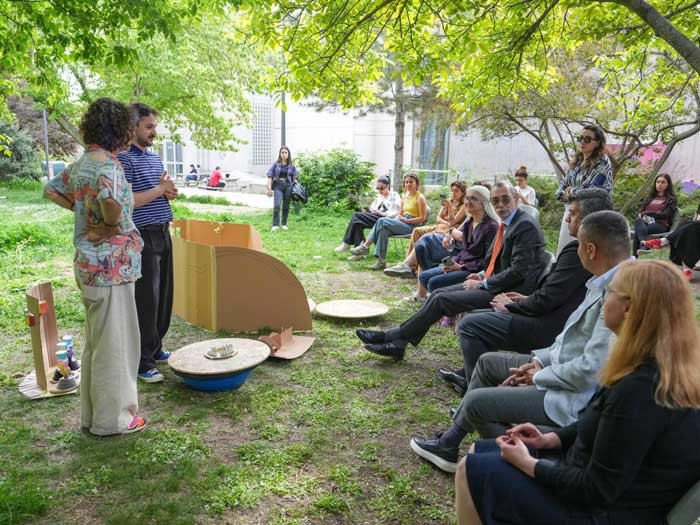 Etimesgut Belediye Başkanı Beşikcioğlu, ODTÜ Mimarlık Fakültesi öğrencileriyle buluştu - Resim : 2