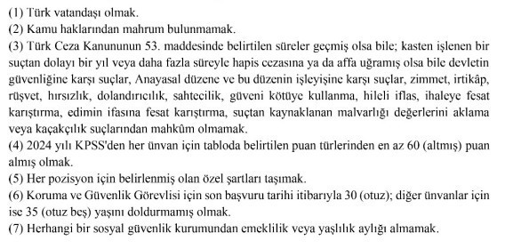 Cumhurbaşkanlığı Savunma Sanayii Başkanlığına sözleşmeli personeller alınıyor