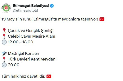 Ankara'ya 19 Mayıs'ta yıldız yağmuru: İşte ücretsiz konserler! - Resim : 2