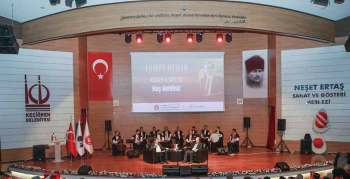 Keçiören Belediyesinden Ahmet Özhan konseri ve söyleşi programı