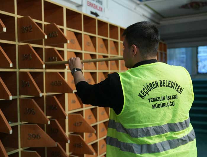 Keçiören Belediyesinden bayram öncesi camilerde kapsamlı temizlik!