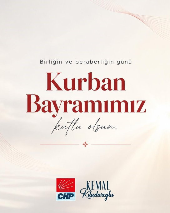 Kemal Kılıçdaroğlu'nun bayram mesajında ortak mücadele vurgusu