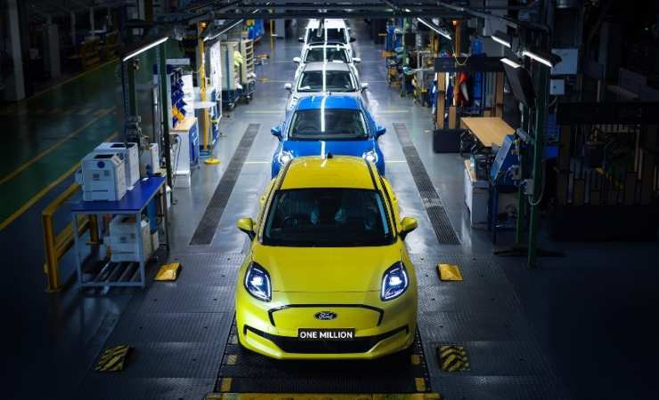Ford Otosan'ın Craiova Fabrikası'nda üretilen 1 milyonuncu Ford Puma için özel tören