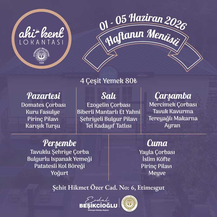 Etimesgut Belediyesi menüyü duyurdu: Burada 4 çeşit yemek 80 TL'den satılıyor!