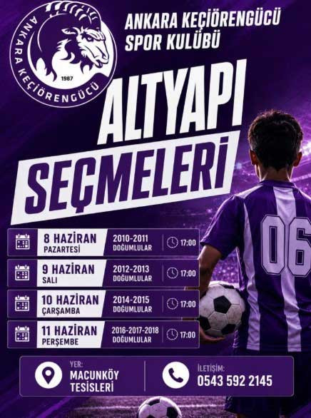 Emre Gökdemir İnşaat Ankara Keçiörengücü, yeni yıldızlar bulmak istiyor - Resim : 2