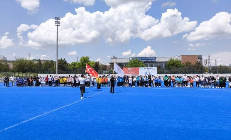 Türkiye hokeyinin kalbi olan Gölbaşı'nda 670 sporcu Türkiye Şampiyonluğu mücadelesi veriyor