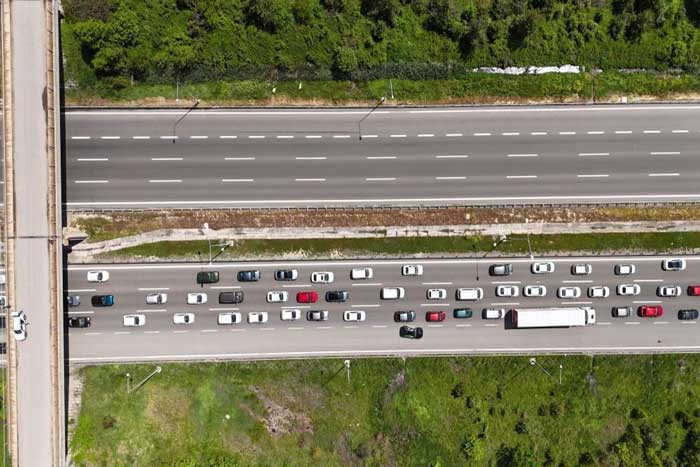 Bayram tatiinde Bolu Dağı T&uuml;neli'nden Ankara istikametinde rekor ge&ccedil;iş! - Resim : 3