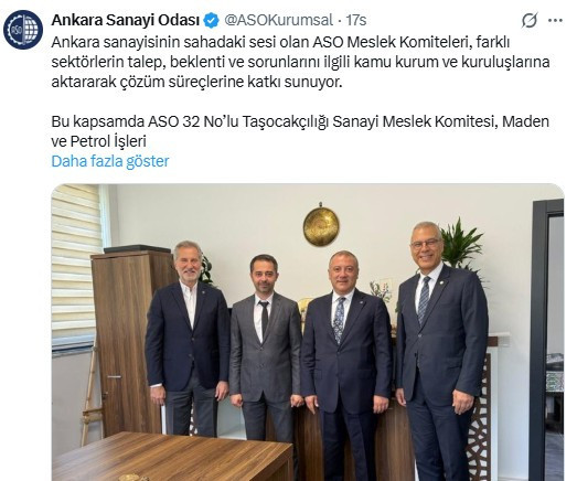 ASO Meslek Komiteleri saha çalışmalarını sürdürüyor