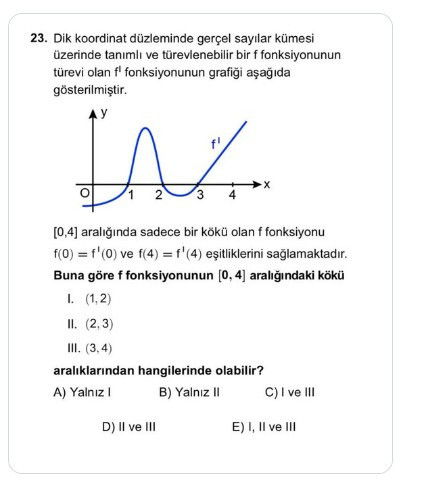 YKS AYT iptal edilen ve değiştirilen soru hangisi, hangi soru iptal oldu? - Resim : 2