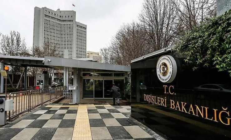 Dışişleri Bakanlığı'ndan Avrupa Parlamentosu'nun kabul ettiği karara sert tepki
