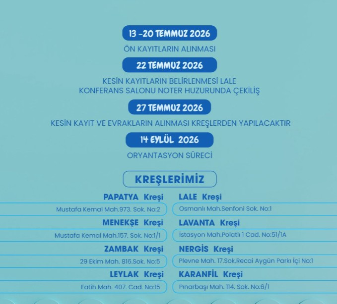 Sincan Belediyesi kreş ve gündüz bakımevlerinin ön kayıtları başladı