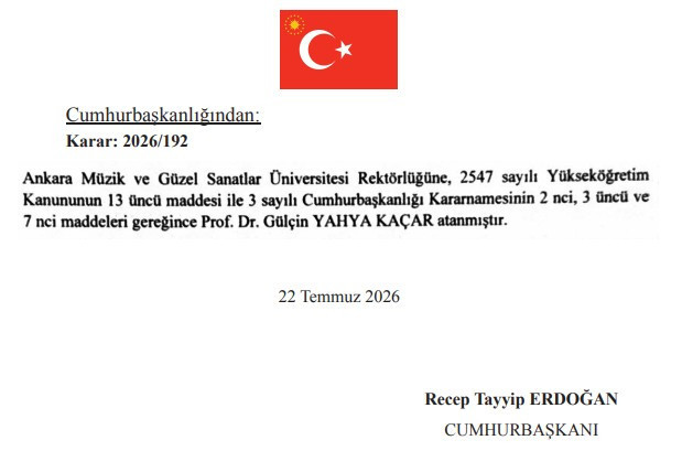 Cumhurbaşkanı Erdoğan'dan 8 üniversiteye rektör ataması