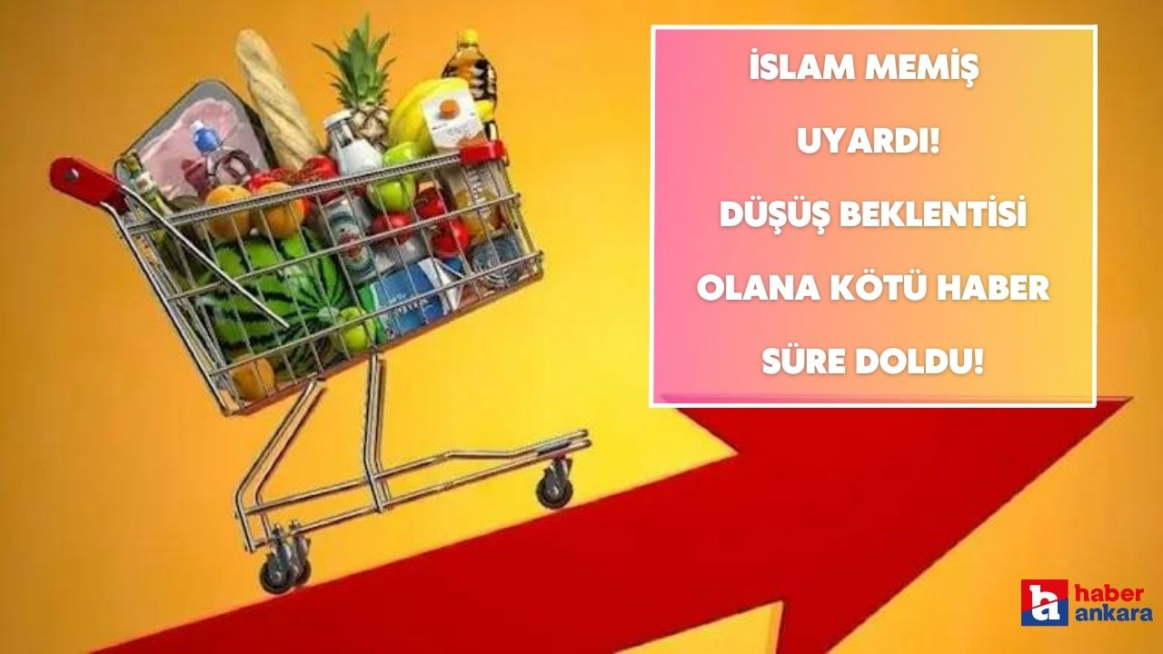 İslam Memiş vatandaşı çok net uyardı! Düşüş beklentisi olana kötü haber süre doldu!