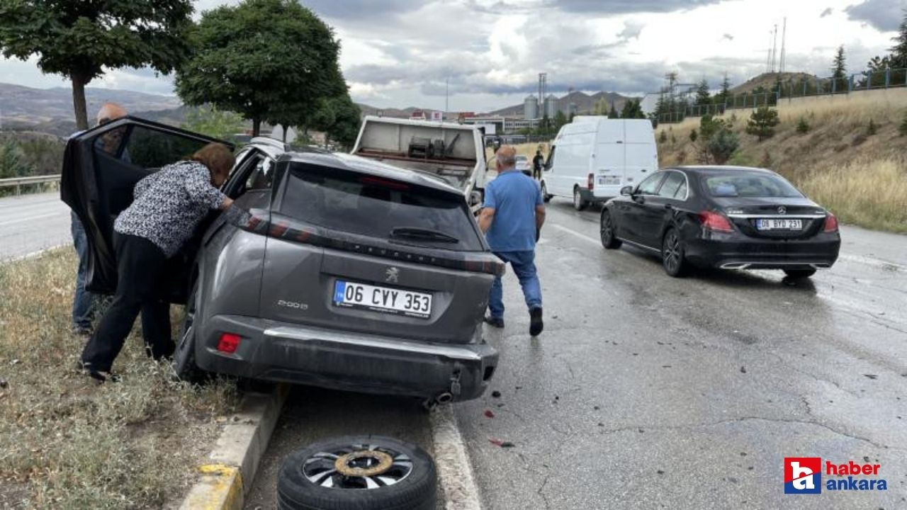 Kırıkkale Ankara yolunda trafik kazası meydana geldi! 8 kişi yaralandı