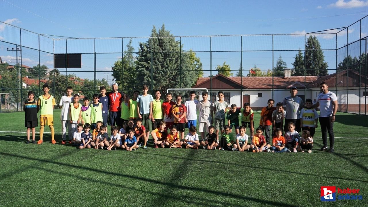 Beypazarı Belediyesi'nin futbol kursları başladı!