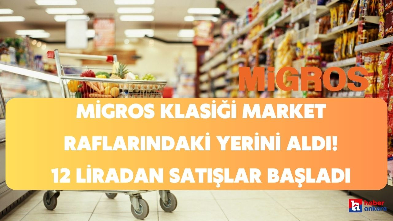 Migros klasiği geldi! Cumadan cumaya indirimlerinde 12 liradan satışlar başladı kapanın elinde kalacak