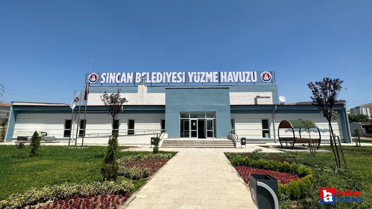 Sincan Belediyesi, Törekent’te yeni yüzme havuzunu açıyor