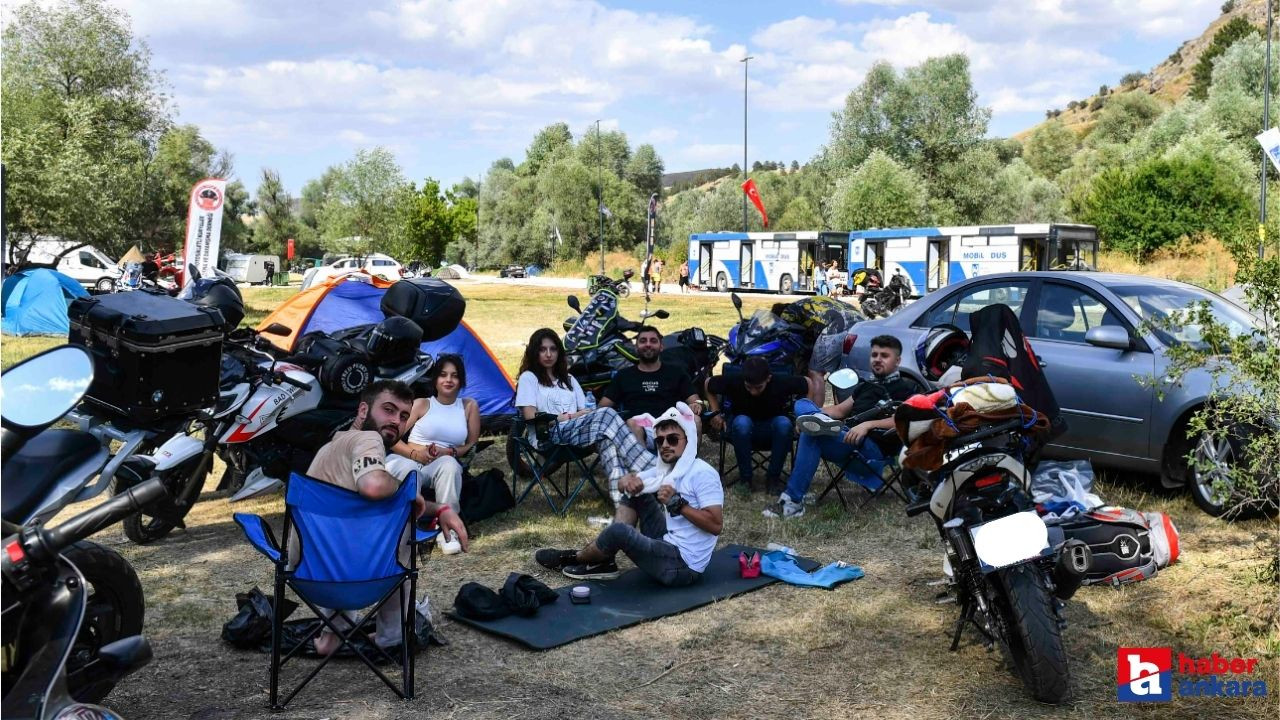 Ankara Büyükşehir Belediyesi'nin ev sahipliğinde Ankara Motosiklet Festivali düzenlendi