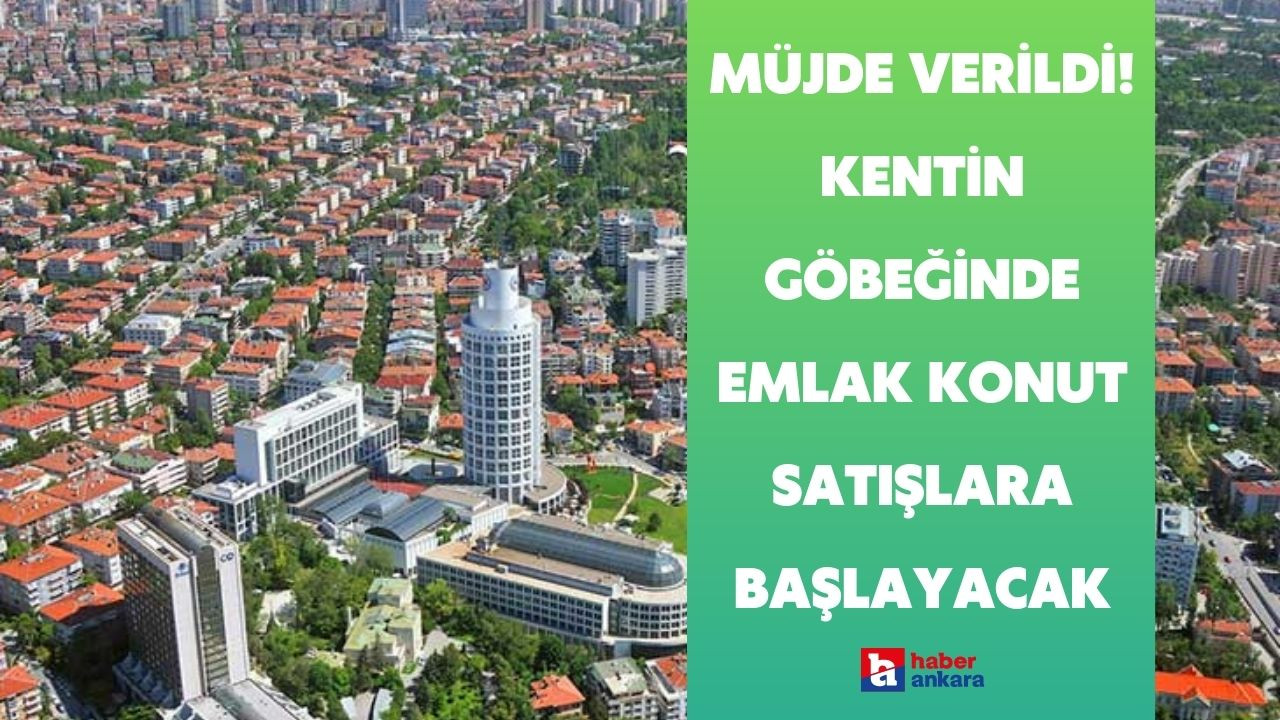 Bakan müjde verdi! Şehrin göbeğinde Emlak Konut tarafından ucuza konut satışı başlıyor