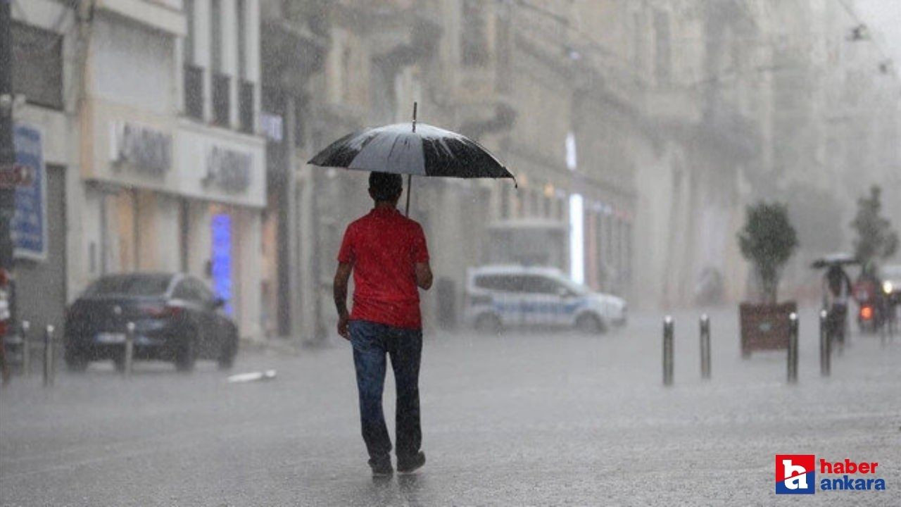 Sıcaklıklar gidiyor yağış geliyor! Meteoroloji Genel Müdürlüğü bölge bölge açıkladı!