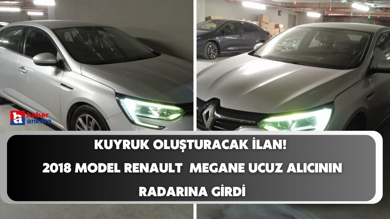 Vakıfbank'tan kuyruk oluşturacak ilan! 2018 model Renault markalı o model ucuz alıcının radarına girdi