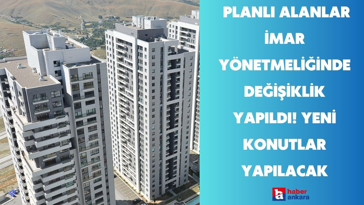 Planlı Alanlar İmar Yönetmeliğinde değişiklik yapıldı! Atıl durumdaki ofisler konuta dönüştürülebilecek