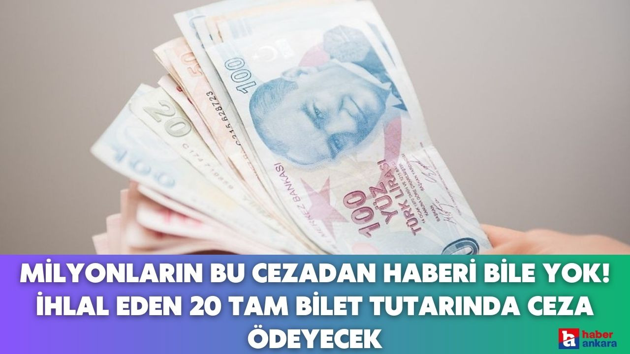 Milyonlarca Ankaralının bu cezadan haberi bile yok! EGO açıkladı ihlal eden 20 tam bilet tutarında ceza ödeyecek