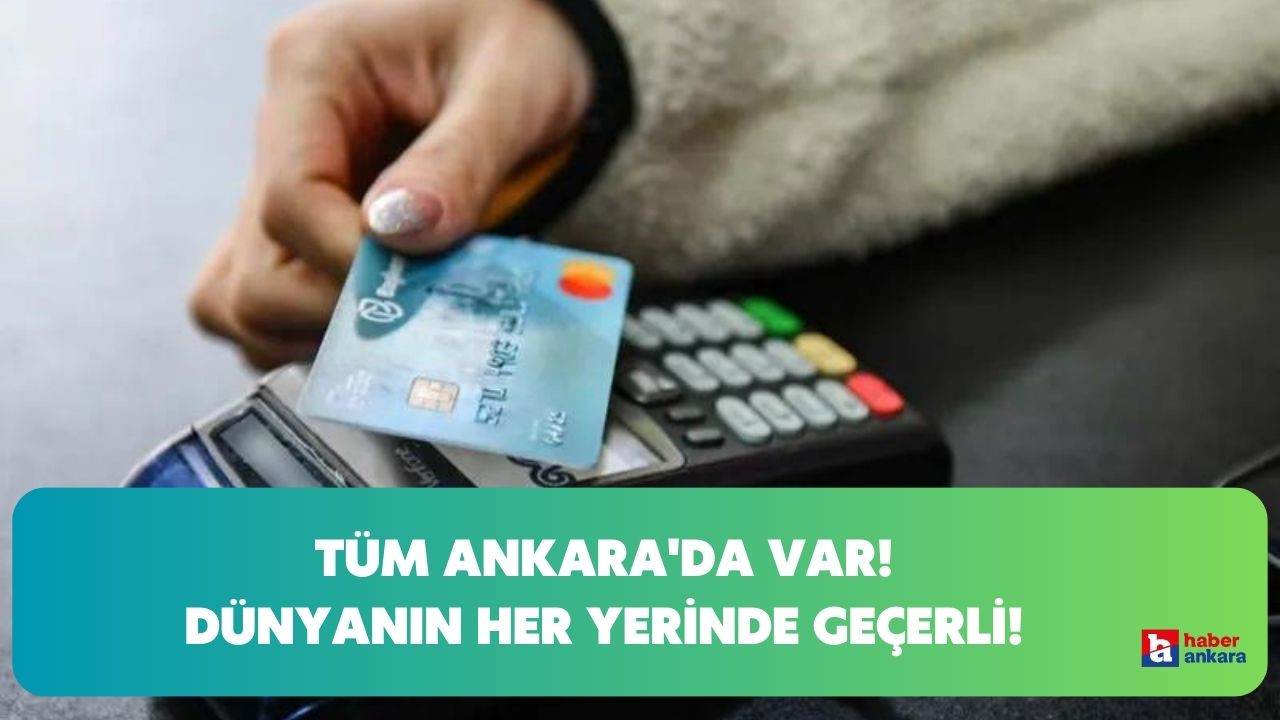 Milyonlarca Ankaralının cüzdanında, çantasında o kart var ama kimse bu özelliğini bilmiyor!