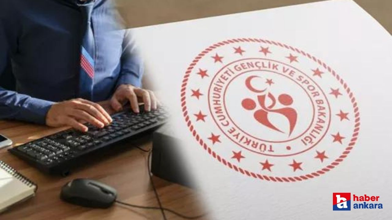 Gençlik ve Spor Bakanlığı 11 bin 455 personel alımı yapacağını duyurdu!