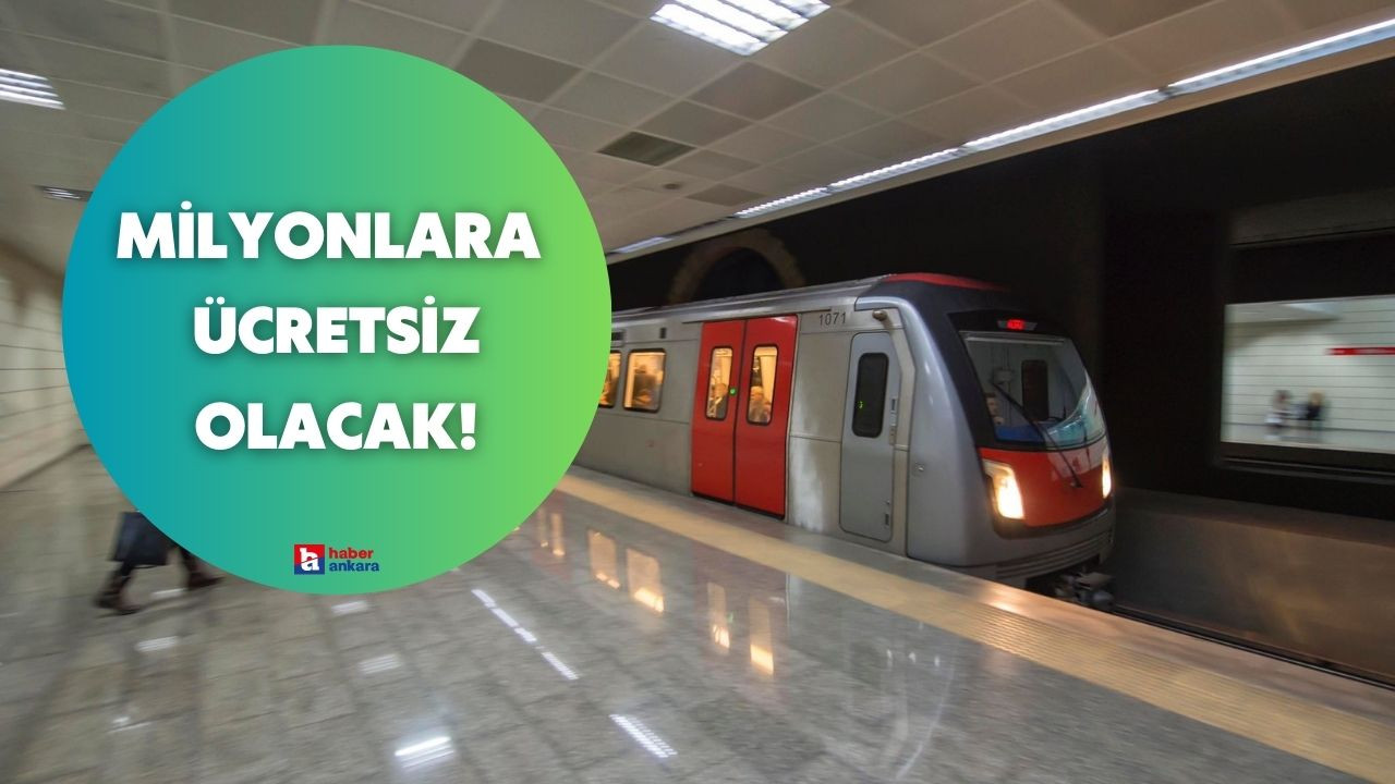 Milyonlarca Ankaralıyı ilgilendiriyor! Dilediğiniz gibi ücretsiz kullanabileceksiniz