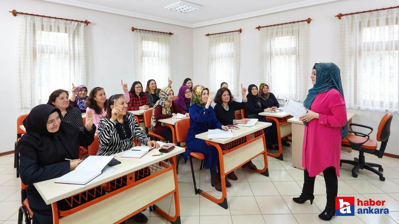 Altındağ Belediyesi'nden kadınlara destek! Kurs kayıtları başladı!