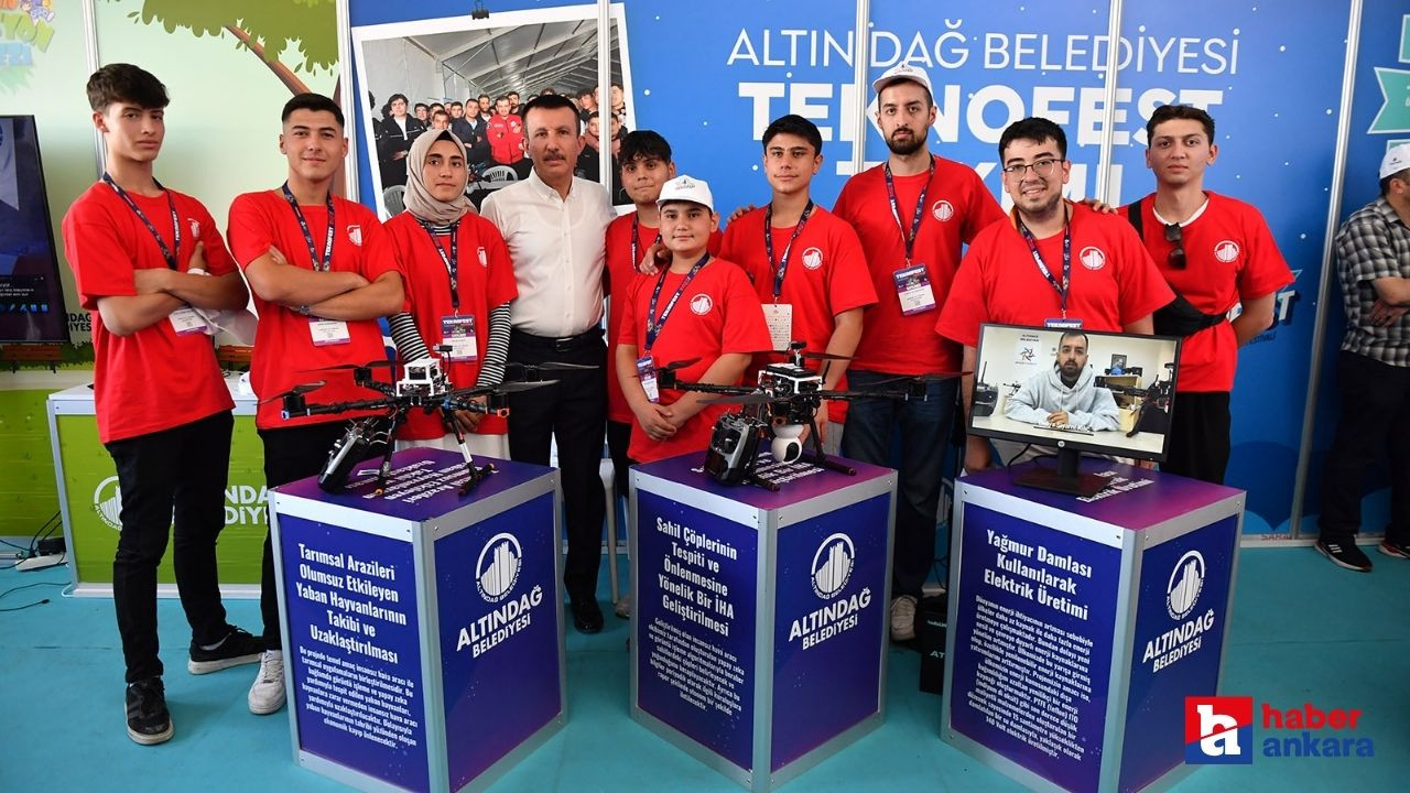 Altındağ Belediyesi Teknofest'te büyük ilgi gördü!