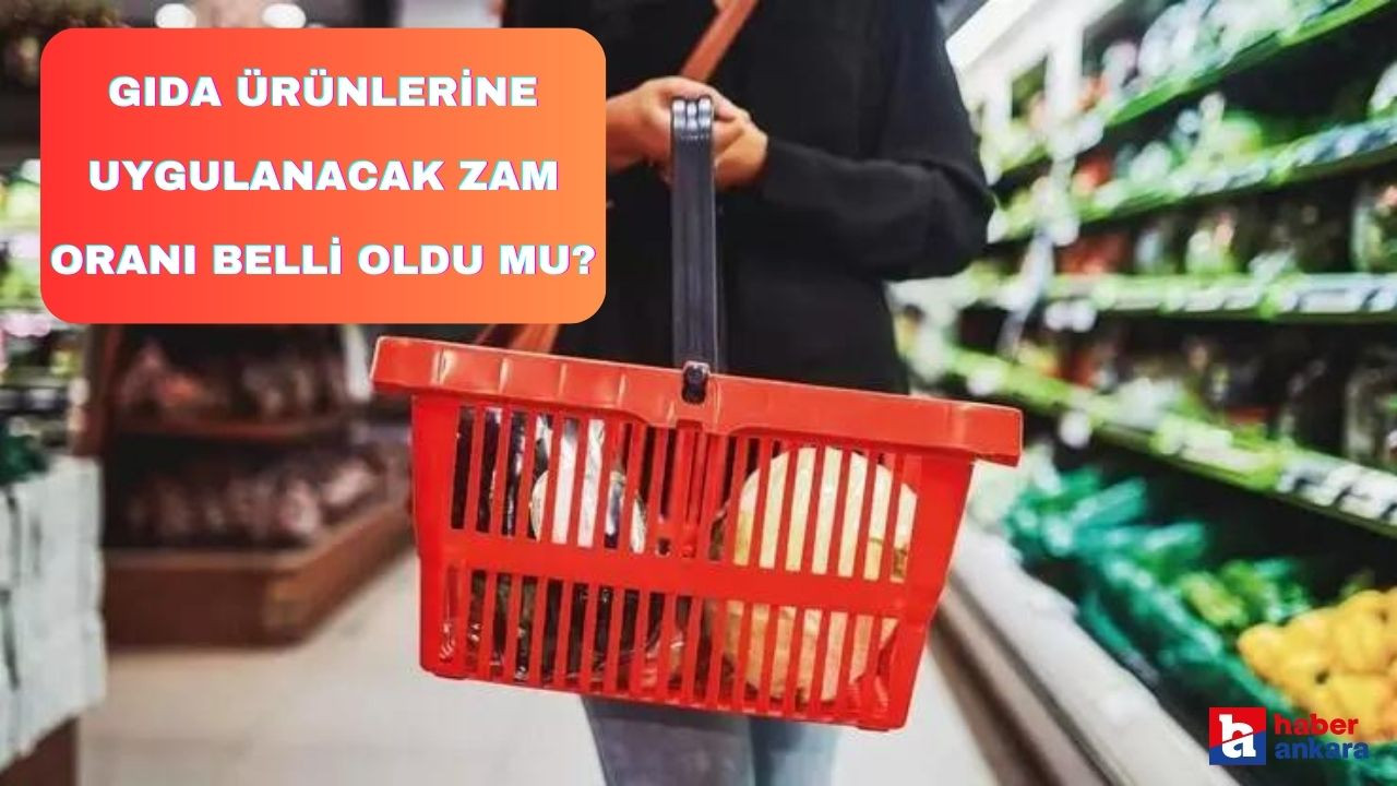 Ağustos 2023 enflasyon rakamları açıklandı! Gıda ürünlerine uygulanacak zam oranı belli oldu mu?