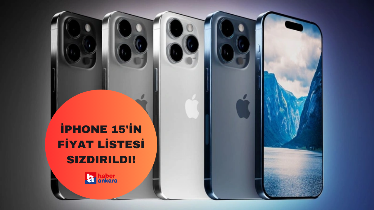 İPhone 15'in fiyat listesi sızdırıldı ! İste cep yakan o fiyat