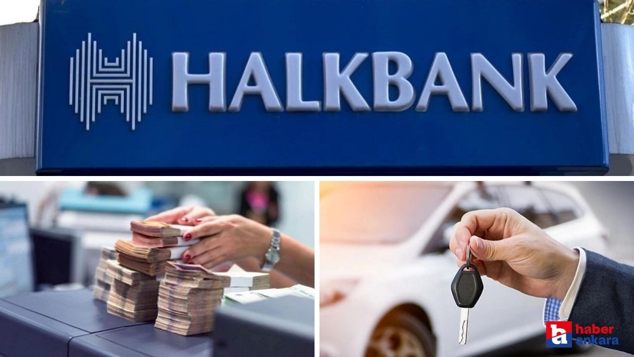 Halkbank'tan sıfır araç almak isteyenlere özel 400 bin TL taşıt kredisi kampanyası!