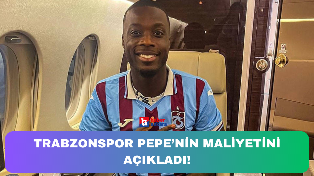 Trabzonspor yeni transferi Pepe'nin maliyetini açıkladı.