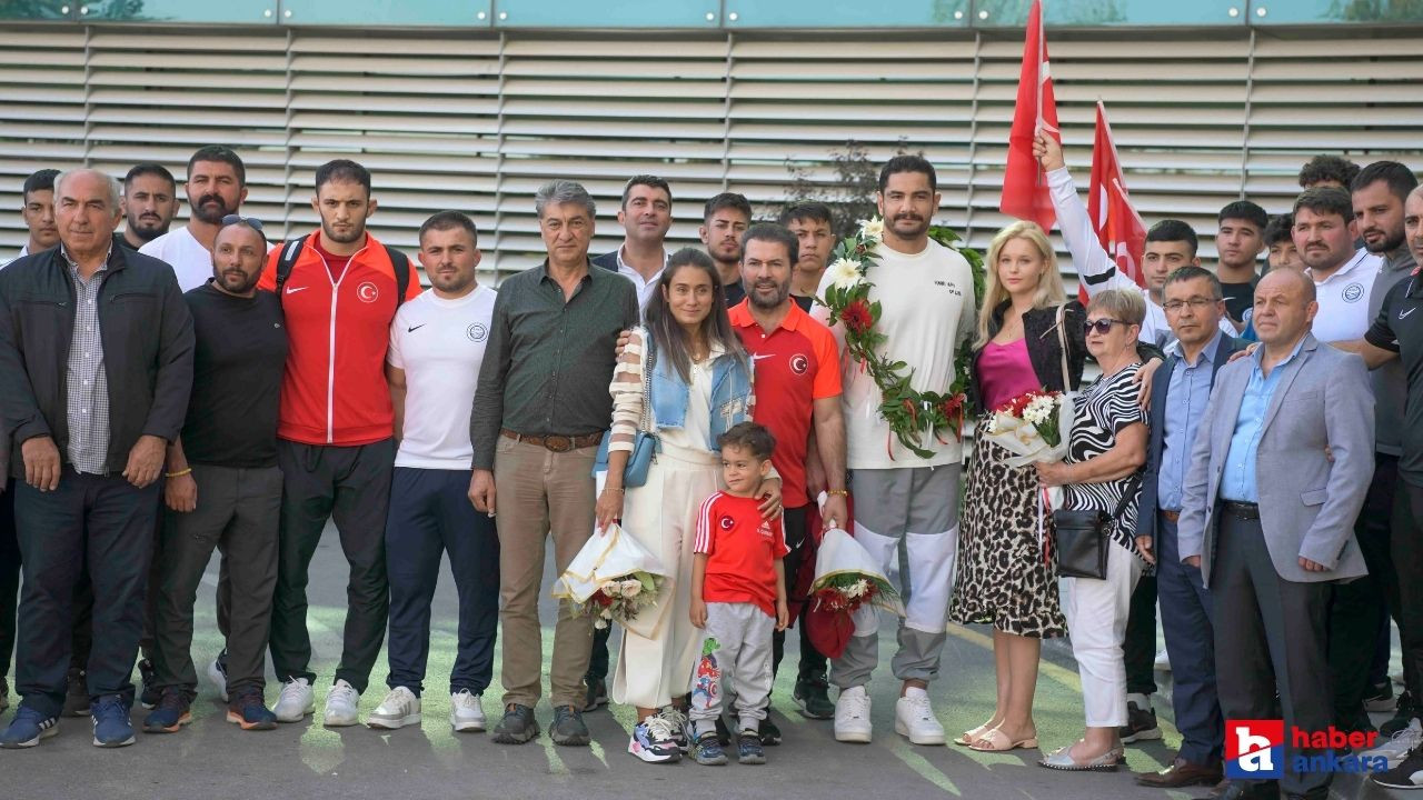 ABB ASKİ Sporlu Milli Güreşçi Taha Akgül evine Paris vizesi ile döndü!