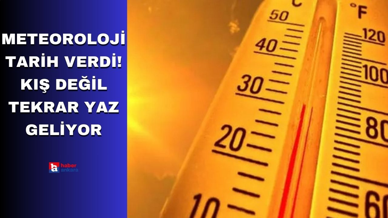 Meteoroloji tarih verdi! Kış değil tekrar yaz geliyor